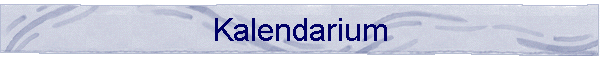 Kalendarium